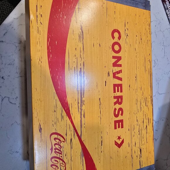 Converse x Coca-Cola Chuck 70 Leather 2025 COKE Mens Size 9.5 (10) NEW A17888C - Picture 12 of 14